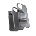 Silver C4 ZR1 Front View phone case | tough case for Vette Drivers