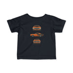 1970 Plymouth Cuda Baby Tee Toddler Shirt Classic Muscle Car Graphic Top