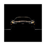 C6 Corvette Front View Poster Chevy Sports Car Wall Art