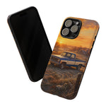 73 Chevy C10 Square body Truck Two-Tone Sunrise Tough Phone Case