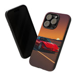 Red C4 ZR-1 King of the Hill Art Tough Phone Case