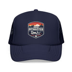 BBQ Pitmaster Foam Trucker Hat Vintage Grill Master Cap Barbecue Cooking Snapback