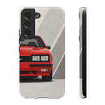 Fox Body Mustang Four-Eye Red Tough Phone Case