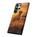 Rhodesian Ridgeback African Savanna Art Tough Phone Case