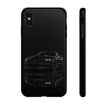 Stealth Black GT500 Phone Case, Muscle Car Cover