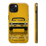 Nova SS Phone Case Yellow, Classic 70s Muscle Car Cover, Gift for Him