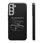 Black S2000 Roadster Collage JDM Tough Phone Case Cover Gift
