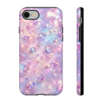 Rhinestone Sparkle Phone Case, Pastel Gradient Cover