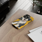 Sheepdog Hair Flip Phone Case Funny Dog Lover Gift