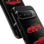 Z28 Red Triview Phone Case Classic Car Illustration
