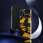 Z28 Yellow Camaro Retro Poster Tough Phone Case