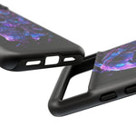 Holographic Skull Phone Case, Shattered Glass Iridescent Cover