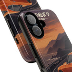 Datsun 240Z Classic JDM Sports Car Sunset Art Tough Phone Case