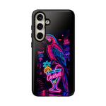 Neon Parrot Cocktails phone case | Tough Cases