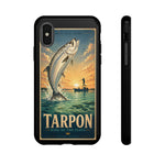 Tarpon Fishing Phone Case Saltwater Angler Tough Cover Gift