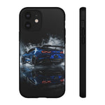Camaro ZL1 Phone Case, Blue Track Smoke Studio Cover