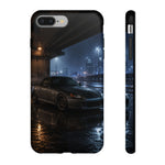 Rainy Night Sports Car S2000 phone case | Urban Cityscape, Moody Automotive