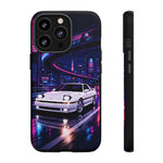 Supra Mk3 Turbo Night Tough Phone Case| Vaporwave 80s Racing Skyline
