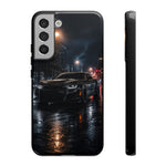 Black Camaro ZL1 Rainy Night Sports Car Phone Case | Tough Protective Cover