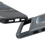 1969 Camaro SS Black Overhead Tough Phone Case Cover Gift Art