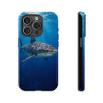 Tiger Shark Phone Case, Dappled Blue Water Tough Cover