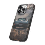 C2 1965 Sting Ray Phone Case, Silver Blue Tough Cover