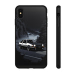 AE86 Tofu Mountain Pass Night JDM Art Tough Phone Case