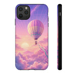 Pastel Hot Air Balloon Vaporwave Art Tough Phone Case