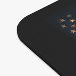 American Steel Mouse Pad Lifted Ford F-150 Classic Truck USA Flag Desk Mat