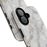 White Marble Pattern Phone Case | Tough Cover