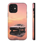 Panda AE86 Pastel Rain Reflection Tough Case