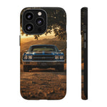 57 Bel Air Phone Case, Turquoise Classic Car Country Road Cover