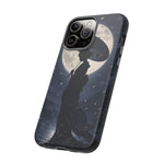 Geisha Parasol Moonlight Art Tough Phone Case