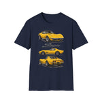 Yellow 1969 Corvette Stingray T-Shirt | Classic C3 Muscle Car Tee