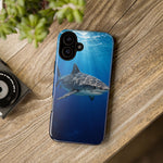 Tiger Shark Phone Case, Dappled Blue Water Tough Cover