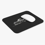 Nissan Skyline Hakosuka GTR Mouse Pad – Black Classic JDM Car Desk Mat