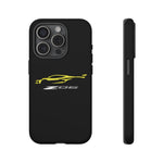 Yellow C8 Z06 Phone Case for Chevy Fans, Tough Protective Cover