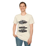 1962 Galaxie 500XL Classic Car T-Shirt | Vintage Coupe Trio Illustration