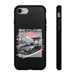 R34 Skyline GT-R Sakura Mountain JDM Tough Phone Case Gift