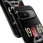 1969 Camaro SS American Flag Tough Phone Case Cover Gift Art