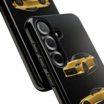 Gold Fairlady Z Classic Sports Car Tough Phone Case - 3 View