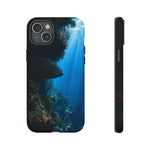 Grouper Reef Phone Case, Shadowed Ledge Light Tough Cover