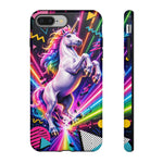 Neon Retro Rainbow Unicorn Phone Case | Tough Cases