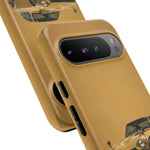 Antique Gold Fairlady Z Phone Case, Classic JDM Tough Cover