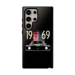 1969 Camaro SS American Flag Tough Phone Case Cover Gift Art