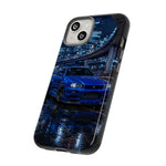 Skyline GT-R R34 Bayside Blue Tokyo Night Art Tough Phone Case