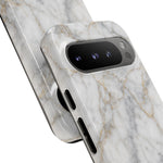 White Marble Pattern Phone Case | Tough Cover