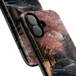 Cherry Blossom Street Scene R34 Skyline GTR Tough Case | Car Photo Cover