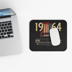 1964 Pontiac GTO Mouse Pad Classic Muscle Car USA Flag Patriotic Desk Mat