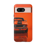 69 Camaro SS Tough Phone Case, Orange Classic Muscle Car Gift for Guys